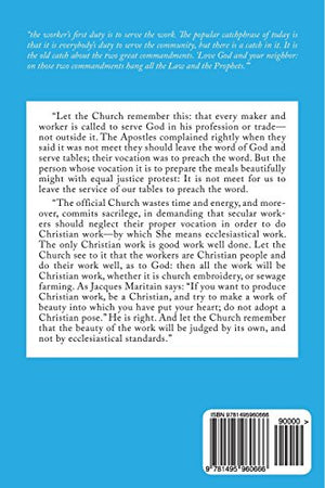 Why Work?: Discovering Real Purpose, Peace, and Fulfillment at Work. A Christian Perspective.,Used