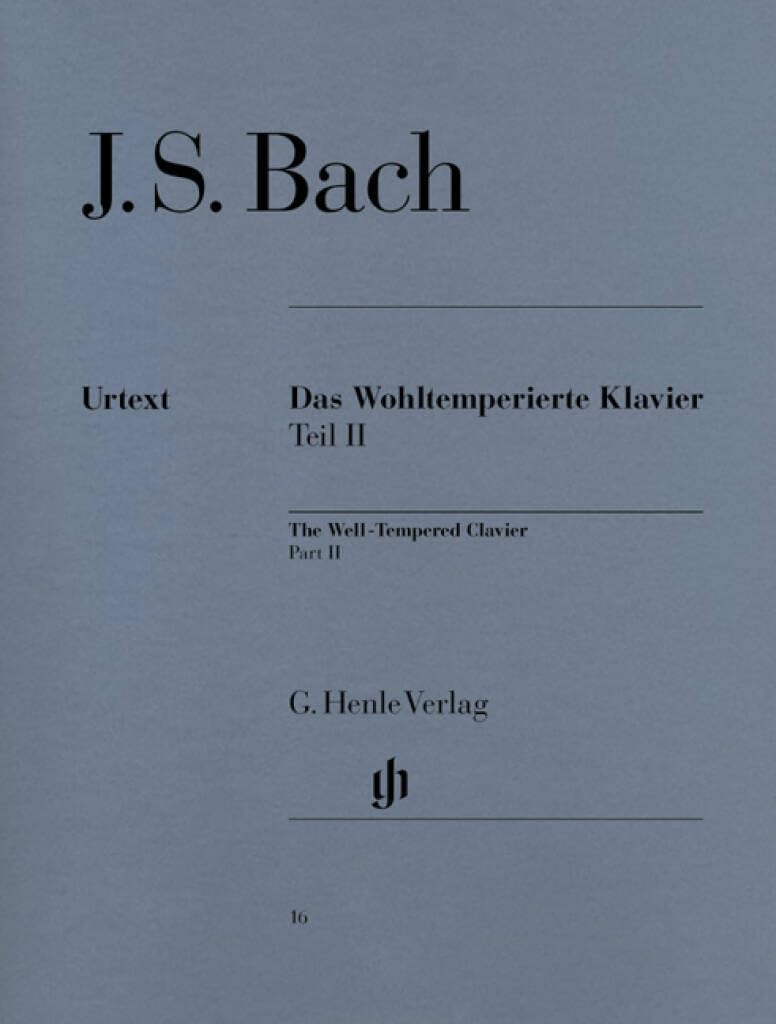 Bach: The Welltempered Clavier  Part Ii, Bwv 870893 (Multilingual Edition),Used