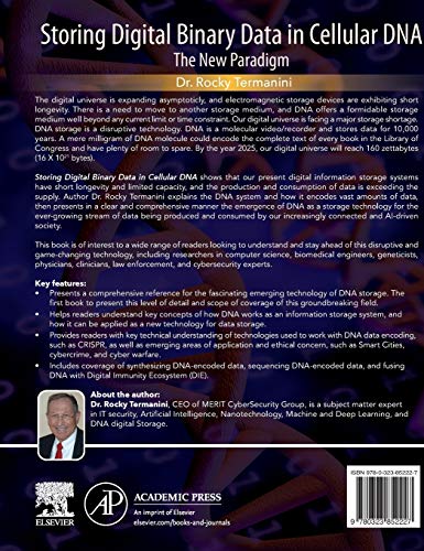 Storing Digital Binary Data in Cellular DNA: The New Paradigm,Used