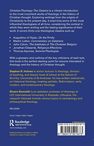 Christian Theology: The Classics,Used