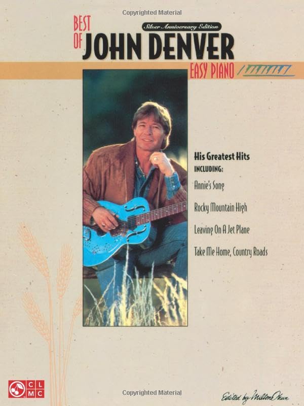 The Best of John Denver Piano, Vocal and Guitar Chords,Used