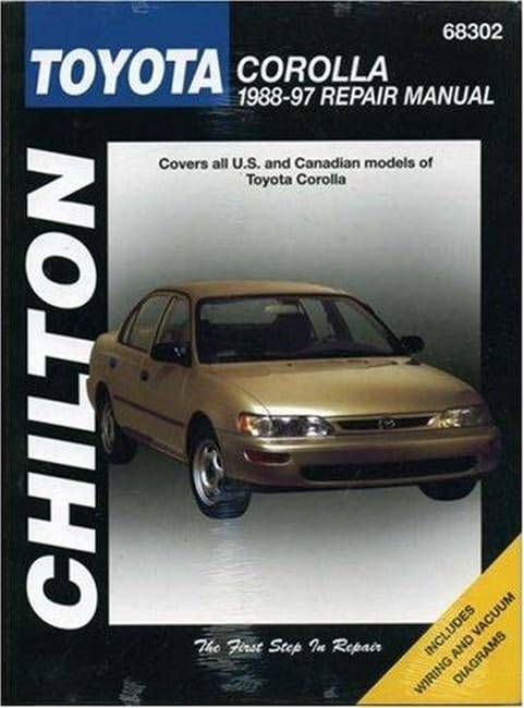 Toyota Corolla, 198897 (Chilton Total Car Care Series Manuals)-used
