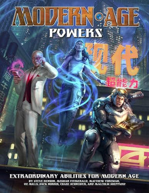 Modern Age Powers: Extraordinary Abilities For The Modern Age Rpg
