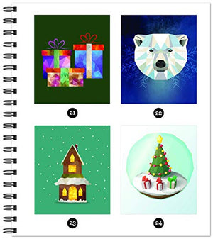 Brain Games  Sticker by Number: Christmas (28 Images to Sticker  Reindeer Cover) (Volume 1),New