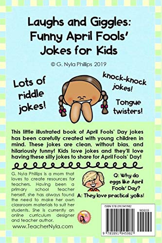Laughs & Giggles: Funny April Fools Day Jokes for Kids (Seasonal Joke Books),Used