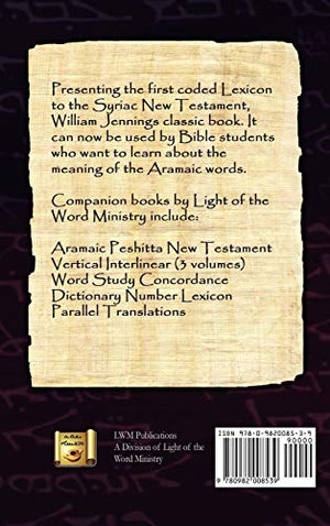 Lexicon to the Syriac New Testament,Used