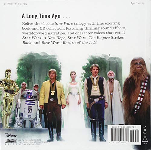 Star Wars The Original Trilogy (ReadAlong Storybook and CD),Used