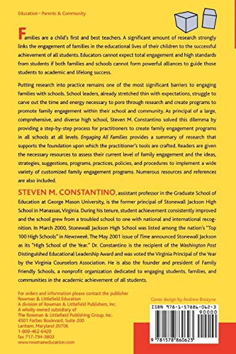 Engaging All Families: Creating A Positive School Culture By Putting Research Into Practice,Used