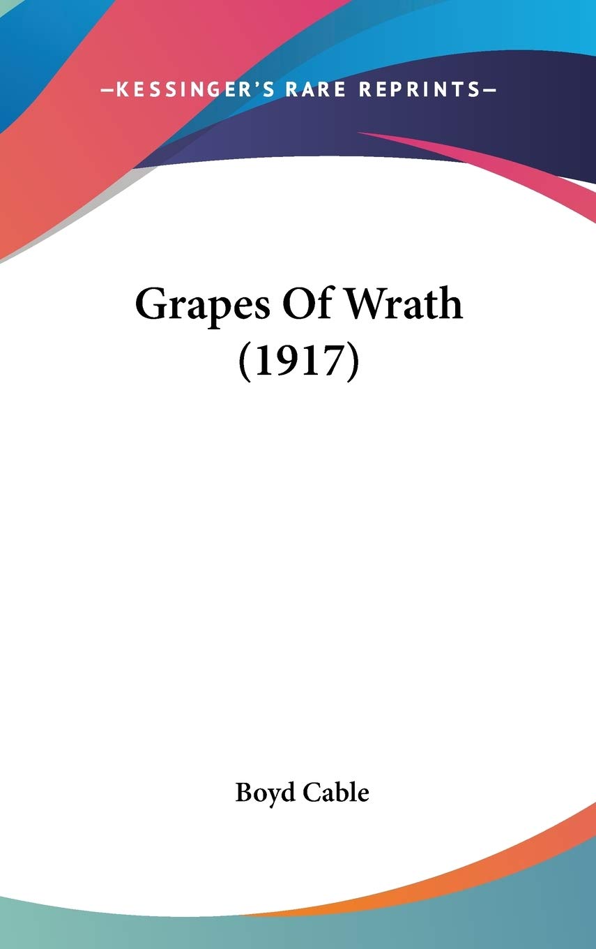 Grapes Of Wrath (1917),New