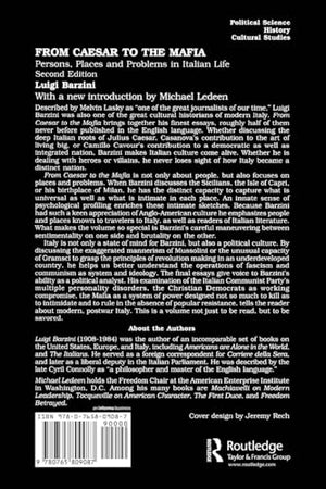 From Caesar to the Mafia: Persons, Places and Problems in Italian Life,Used