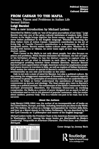From Caesar to the Mafia: Persons, Places and Problems in Italian Life,Used