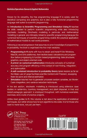 Introduction to Scientific Programming and Simulation Using R (Chapman & Hall/CRC The R Series),Used