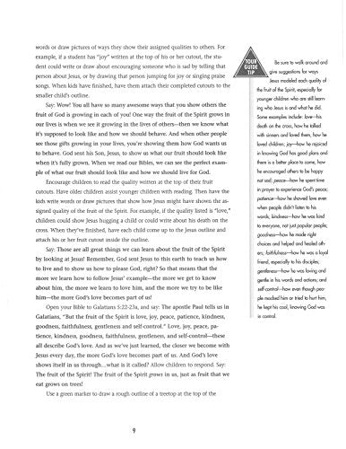 Kids' Travel Guide to the Fruit of the Spirit,Used