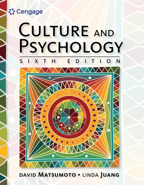 Culture and Psychology,Used