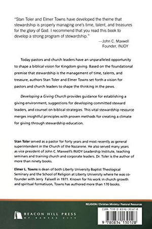 Developing A Giving Church,New
