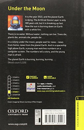 Oxford Bookworms Library: Under the Moon: Level 1: 400Word Vocabulary (Oxford Bookworms Library Level 1),Used