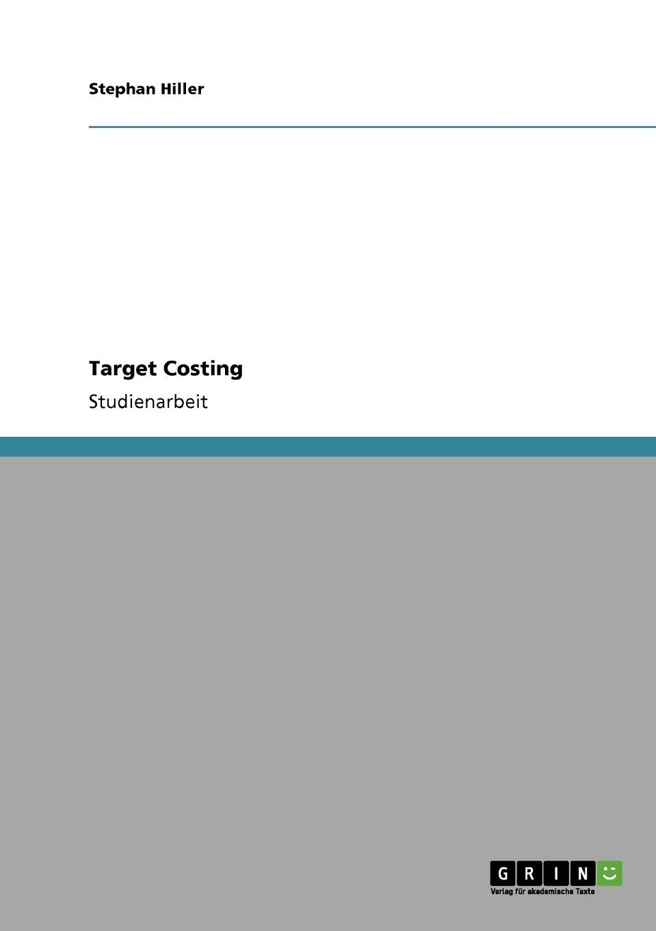 Target Costing (German Edition),Used