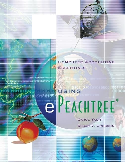 Computer Accounting Essentials using ePeachtree,Used