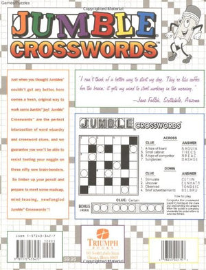 Jumble Crosswords: A New Twist on an Old Favorite (Jumbles),Used
