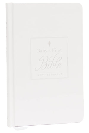 KJV, Baby's First New Testament, Hardcover, White, Red Letter, Comfort Print: Holy Bible, King James Version,Used