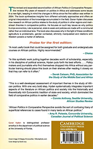 African Politics in Comparative Perspective,Used