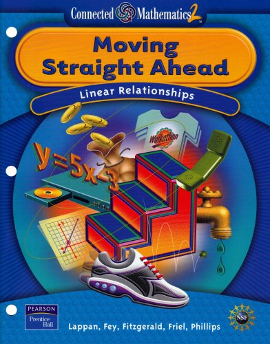 Moving Straight Ahead: Linear Relationships (Connected Mathematics 2, Grade 7),Used