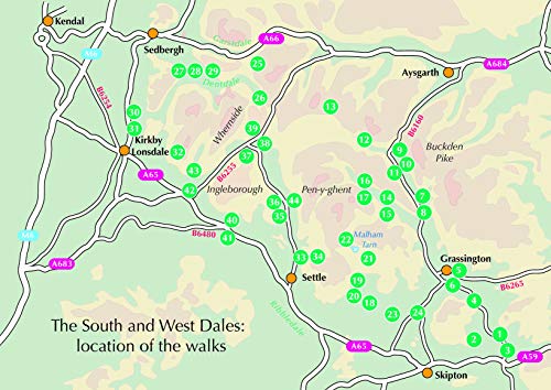 Walking In Yorkshire Dales South & West,Used
