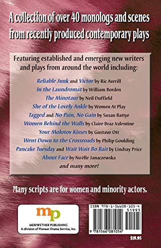 New Audition Scenes And Monologs From Contemporary Playwrights-new