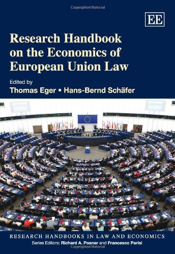 Research Handbook On The Economics Of European Union Law (Research Handbooks In Law And Economics Series),Used
