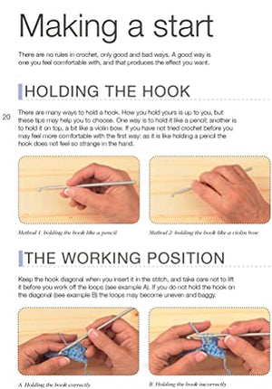 Crochet For The Absolute Beginner (The Absolute Beginner Series)