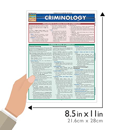 Criminology (Quick Study Academic),New