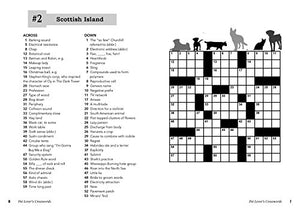 Pet Lovers Crosswords: 100 Fun Crosswords For Anyone Who Loves Cats And Dogs,Used