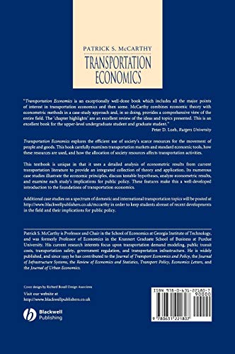 Transportation Economics,Used
