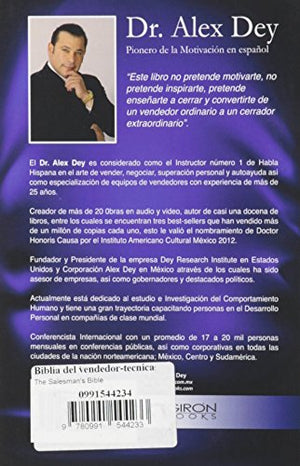 Biblia Del Vendedor: Tecnicas Efectivas Para El Vendedor Competitivo (Spanish Edition),New