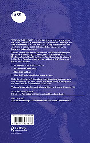 The Adam Smith Review: Volume 1,Used