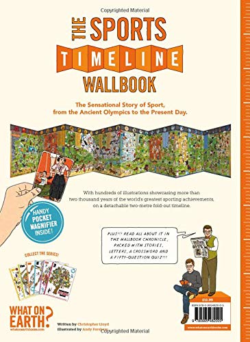 The Sports Timeline Wallbook: Unfold the Story of Sport  from the Ancient Olympics to the Present Day! (UK Timeline Wallbooks),Used