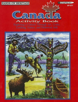 Canada Activity Book: Arts, Crafts, Cooking and Historical AIDS (HandsOn Heritage),Used