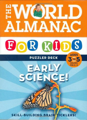 World Almanac Puzzler Deck: Early Science Early Reading, Ages 3 to 5, Grades PreK1,New