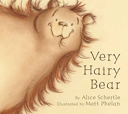 Very Hairy Bear board book,Used