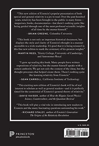 Relativity: The Special And The General Theory  100Th Anniversary Edition,New