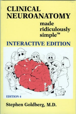 Clinical Neuroanatomy (Book & CD) (Made Ridiculously Simple),Used