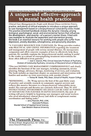 Clinical Case Management for People with Mental Illness (Hayworth Social Work In Health Care),Used