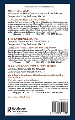 Evaluation: Seeking Truth Or Power? (Comparative Policy Evaluation)