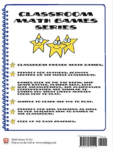 Classroom Math Games Grades 3  4 Volume 1,Used