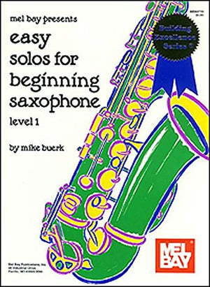 Easy Solos for Beginning Saxophone, Level 1,Used
