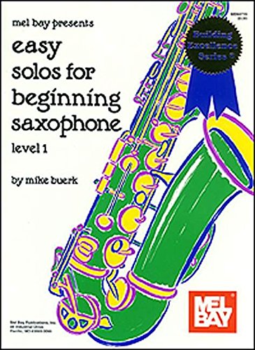 Easy Solos for Beginning Saxophone, Level 1,Used