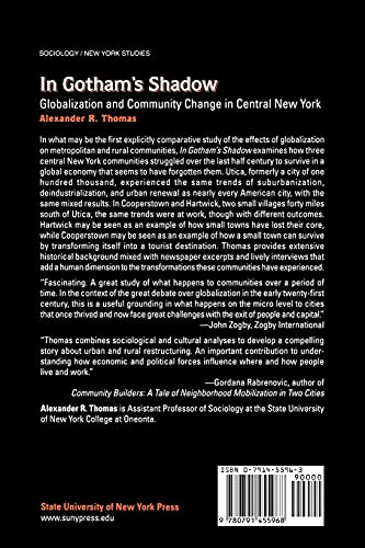 In Gotham's Shadow: Globalization and Community Change in Central New York,Used