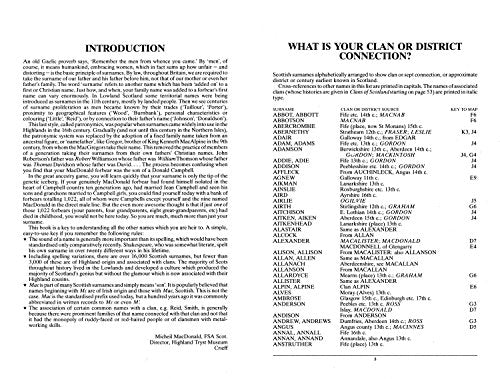 Collins Scots Kith and Kin: Best Selling Guide to the Clans and Surnames of Scotland,Used