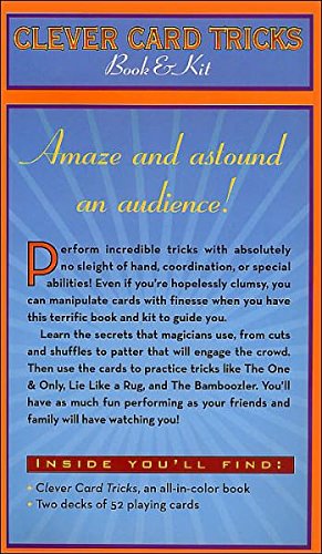 Clever Card Tricks Book & Kit,Used