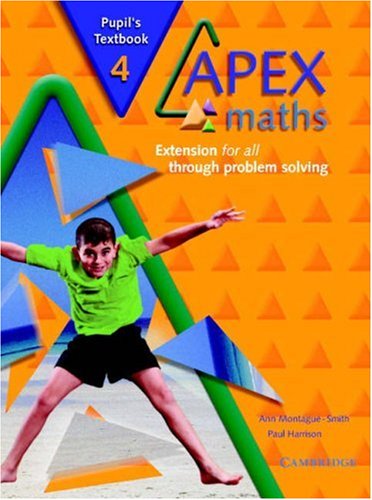 Apex Maths 4 Pupil's Textbook: Extension for all through Problem Solving,Used